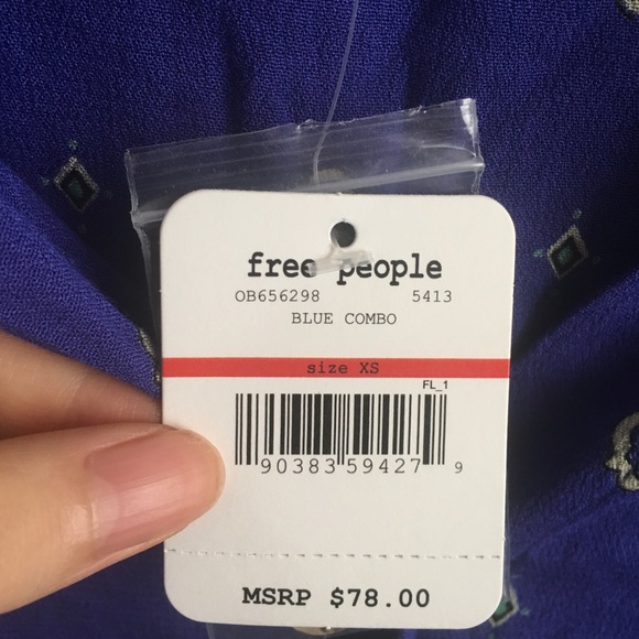 Free People Collared Blouse - Picture 4 of 4